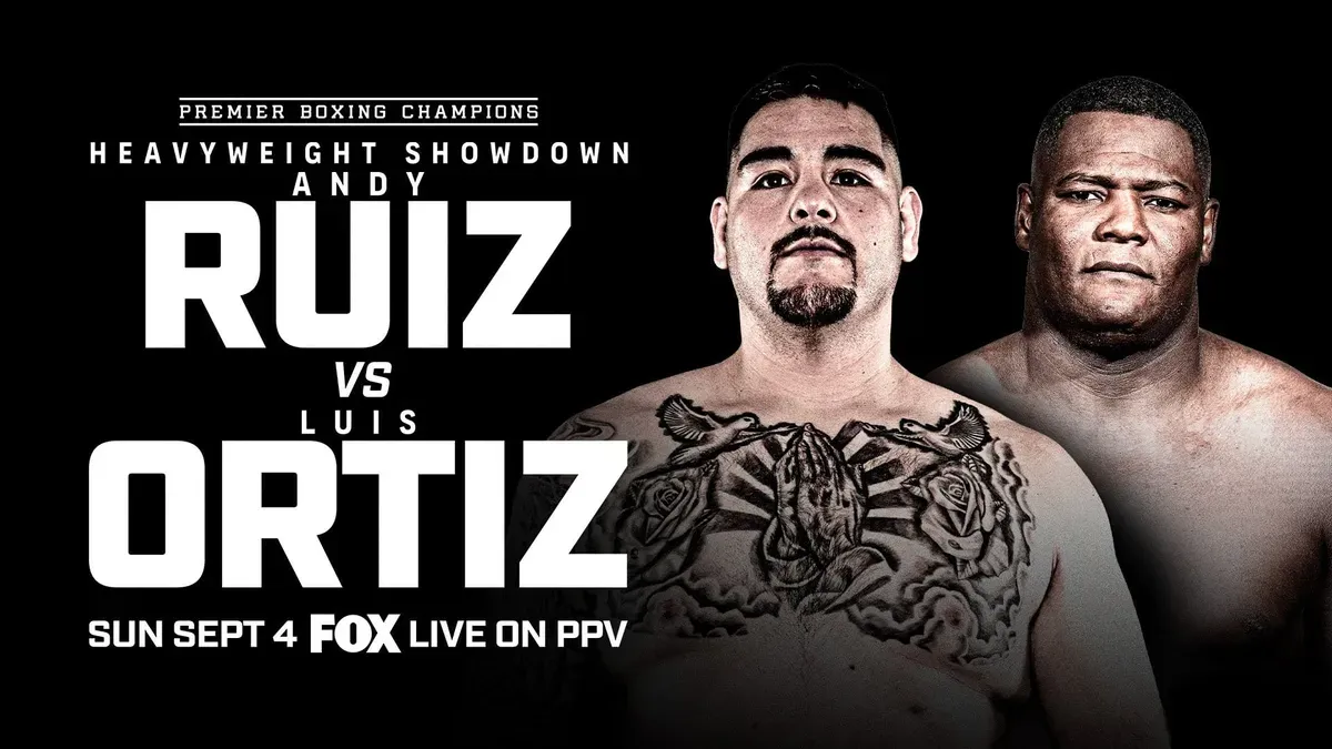 Andy Ruiz Jr vs Luis Ortiz PPV Poster