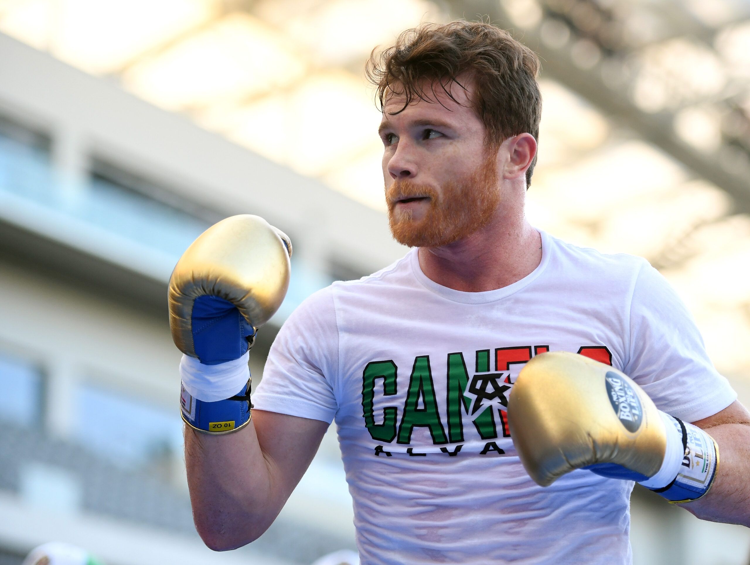 Canelo Alvarez and Gennady &quot;GGG&quot; Golovkin Media Workout