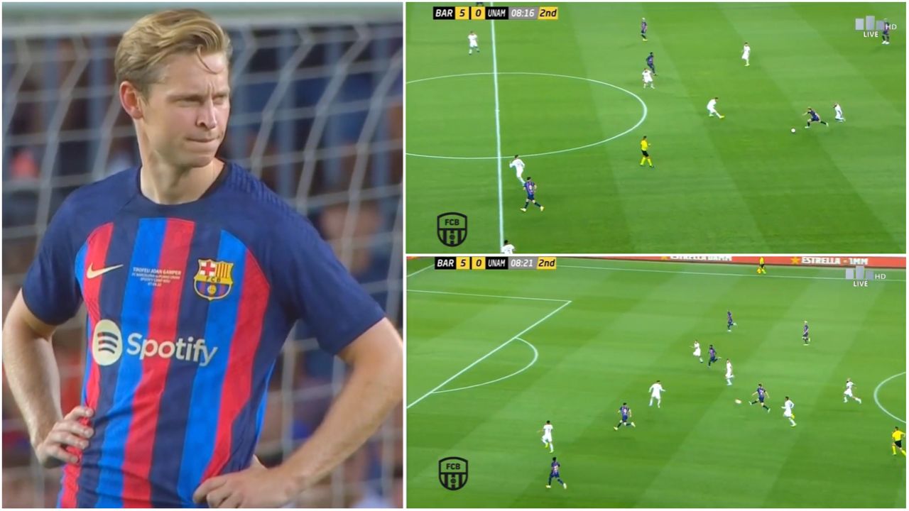 Frenkie de Jong: Man Utd target goes viral for stunning moment during ...