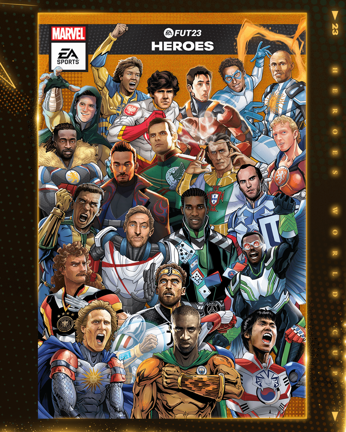 All FIFA 23 Heroes list