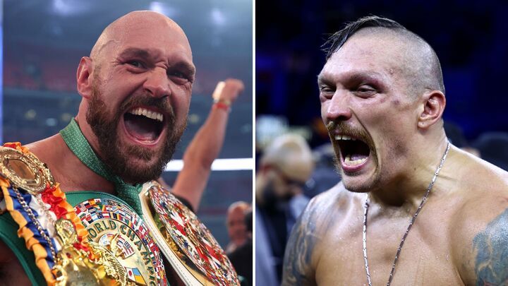 Tyson Fury vs Oleksandr Usyk: Pair set for monster December fight