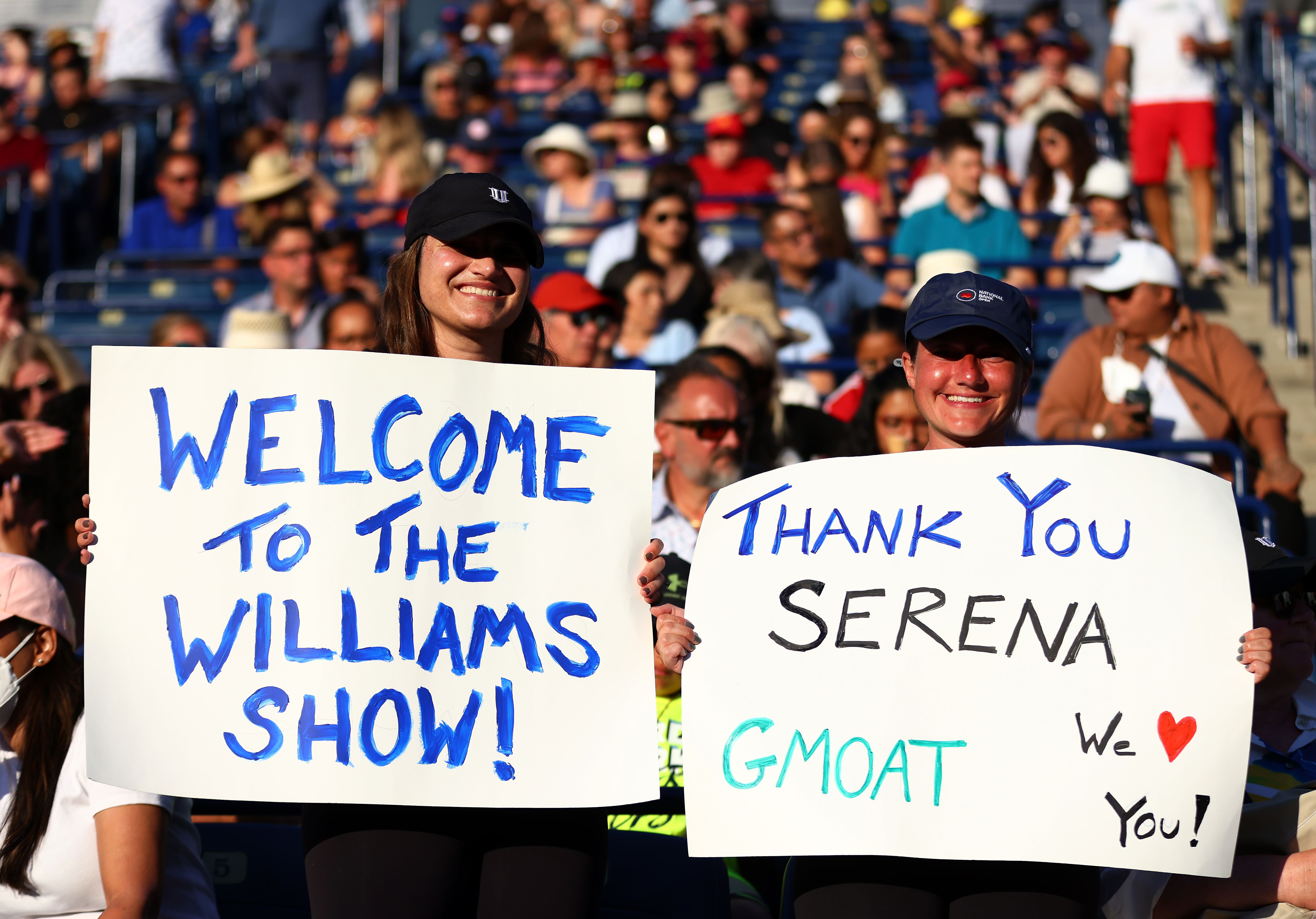 Fans of tennis star Serena Williams