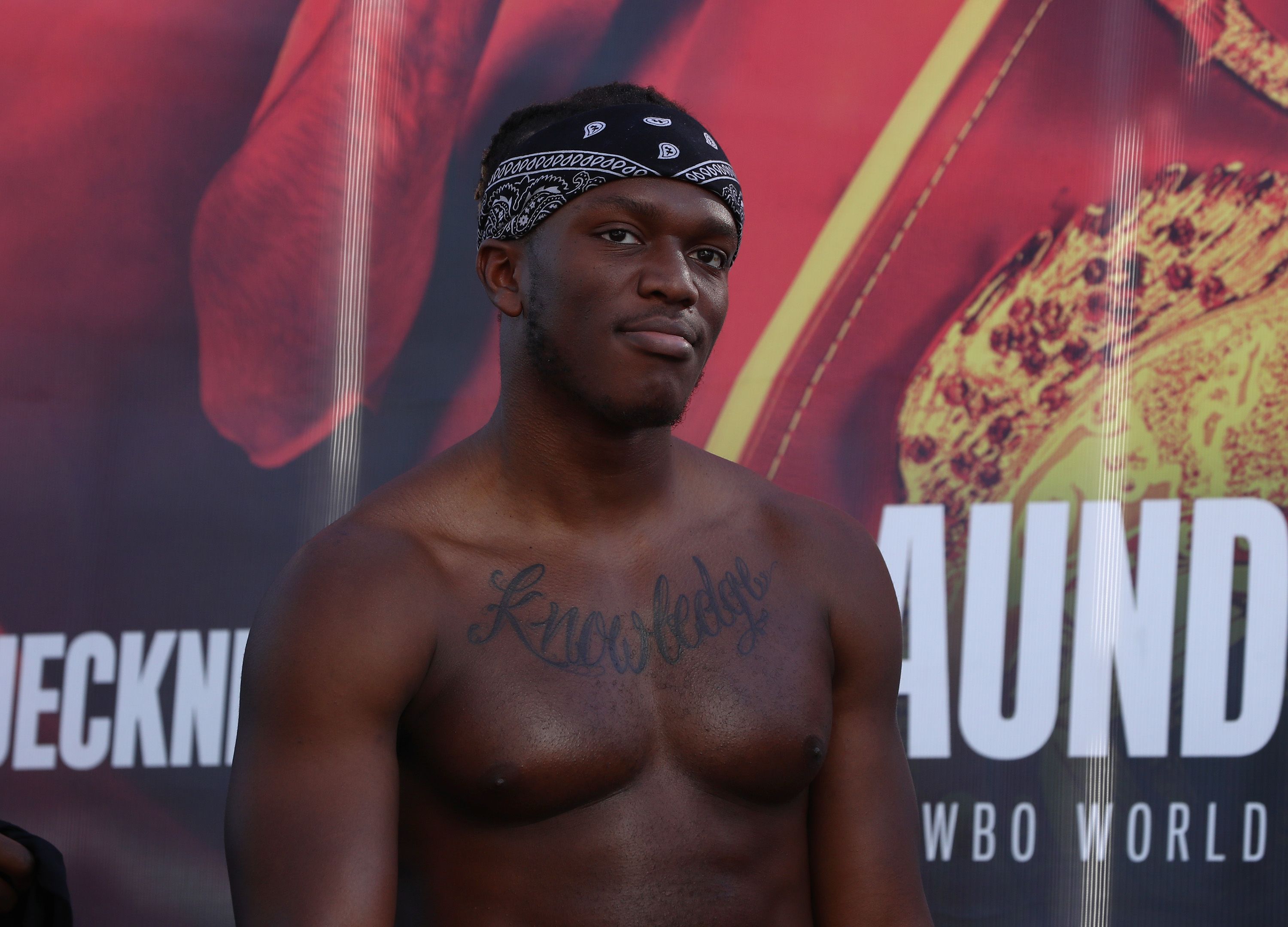 KSI boxing weigh-ins