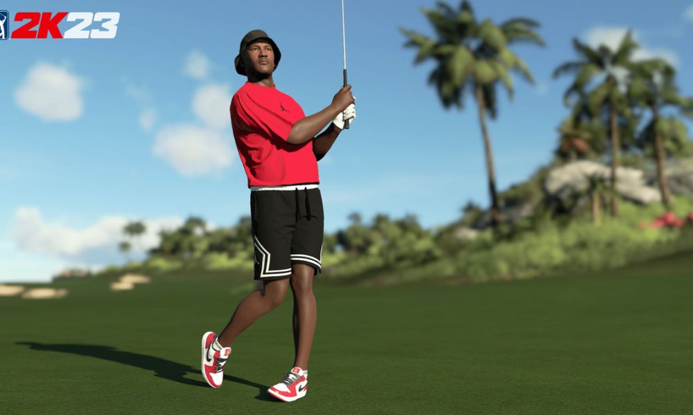 Michael Jordan in PGA Tour 2K22