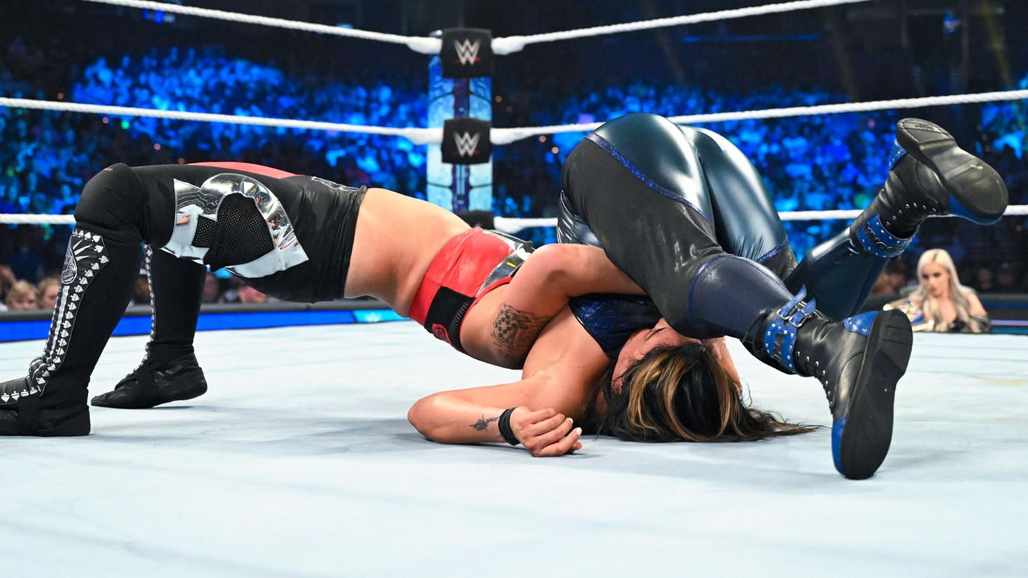 Shayna Baszler earned a WWE SmackDown Women's title match