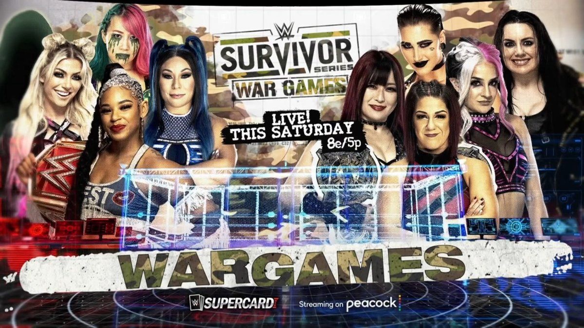 Survivor Series WarGames Poster Women's match