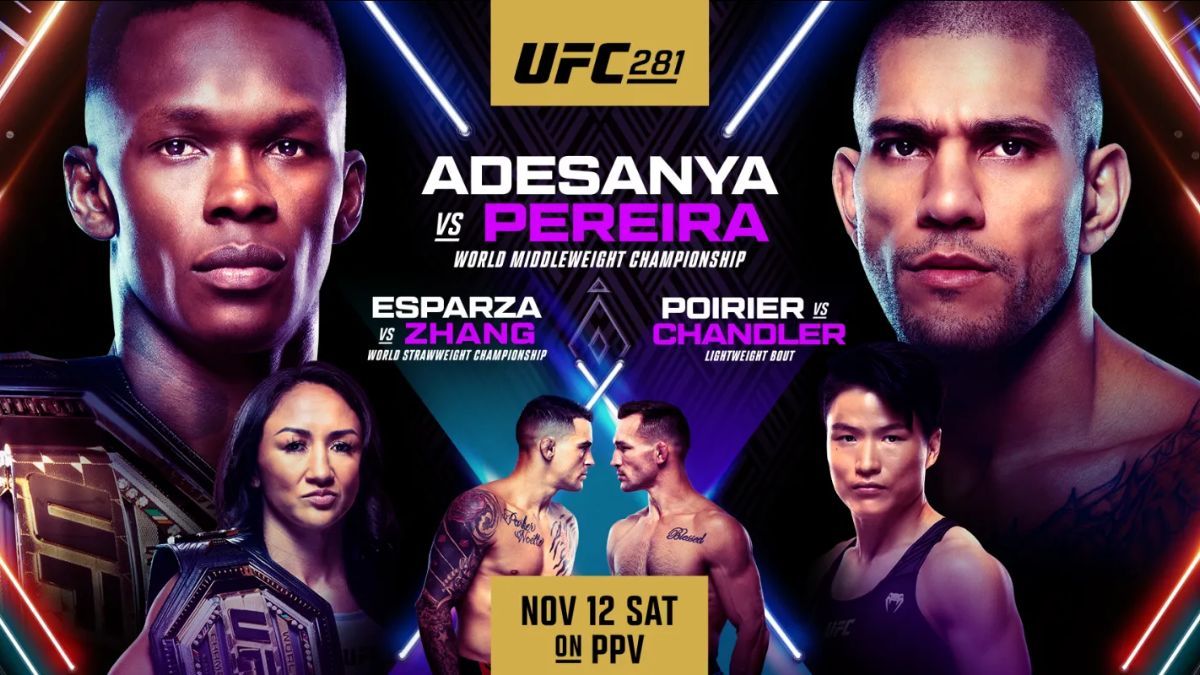The UFC 281 Official Poster