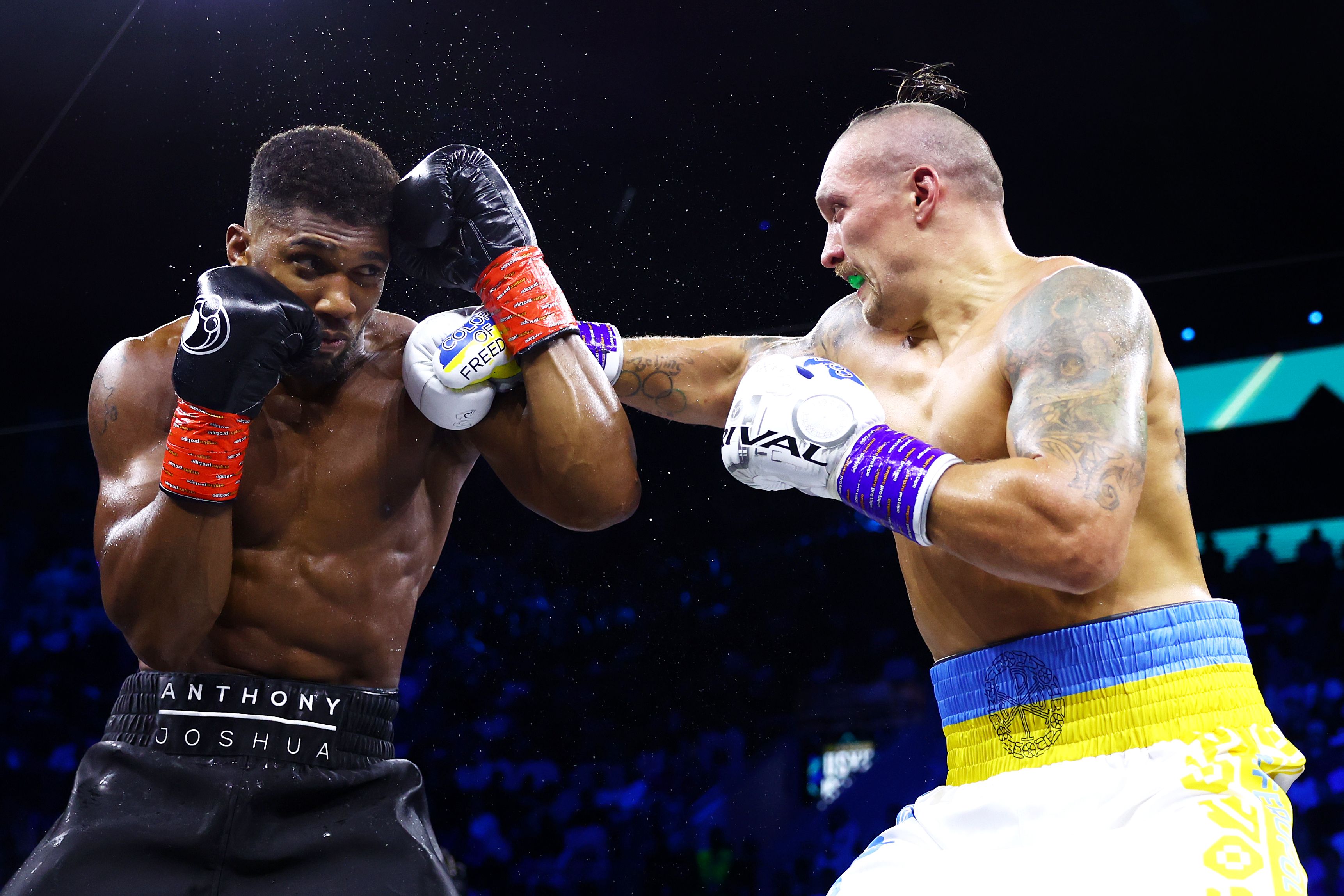 Oleksandr Usyk beat Anthony Joshua in their rematch