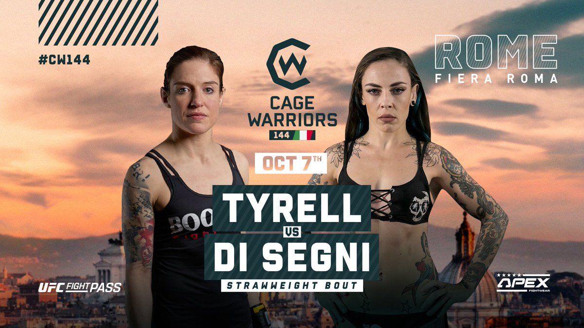 Cage Warriors Tyrell vs Di Segni