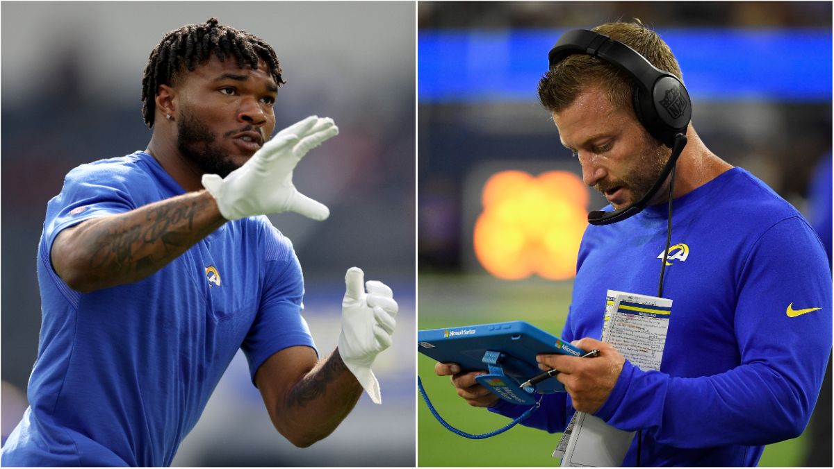 Rams' Sean McVay Drops Truth On Puzzling Cam Akers Usage