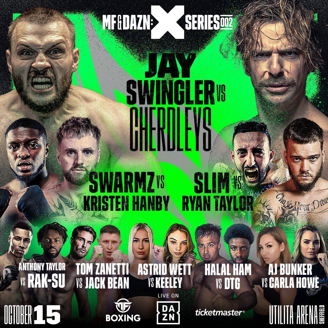 Misfits Series Jay Swingler Vs Cherdleys Date Card Tickets How To Watch And More