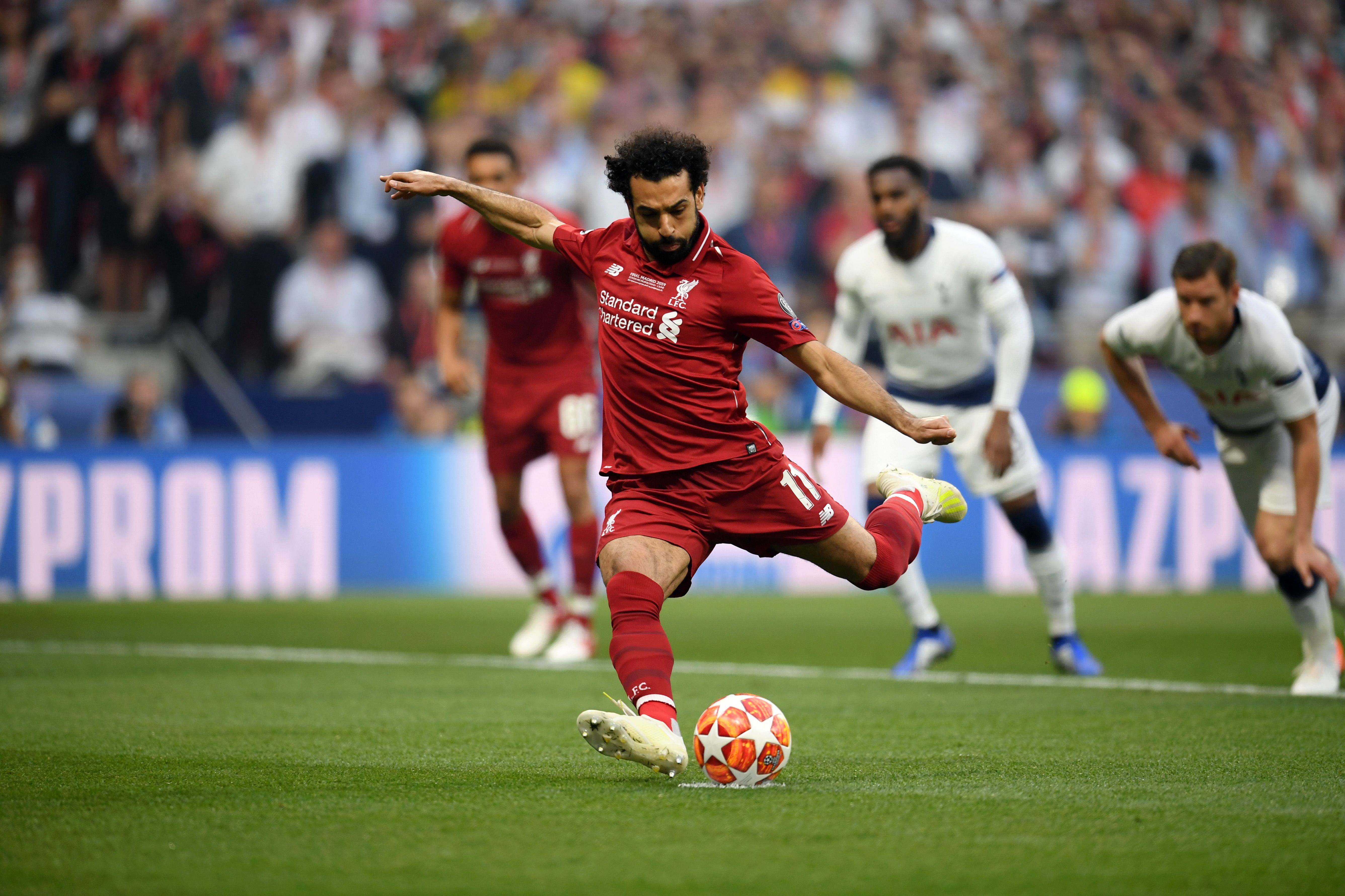 Mo Salah's penalty for Liverpool vs Spurs
