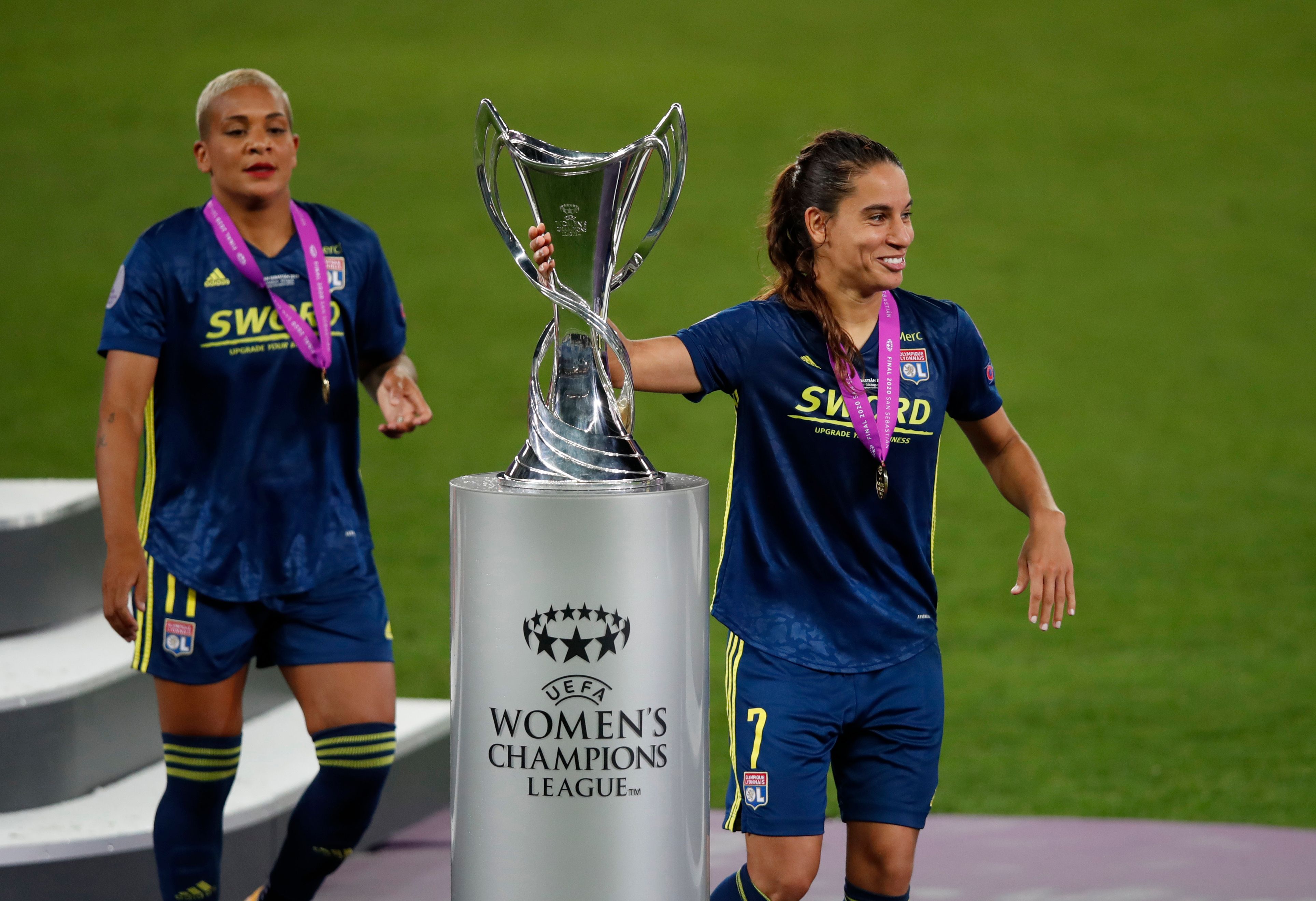 Lyon win Women's Champions League.
