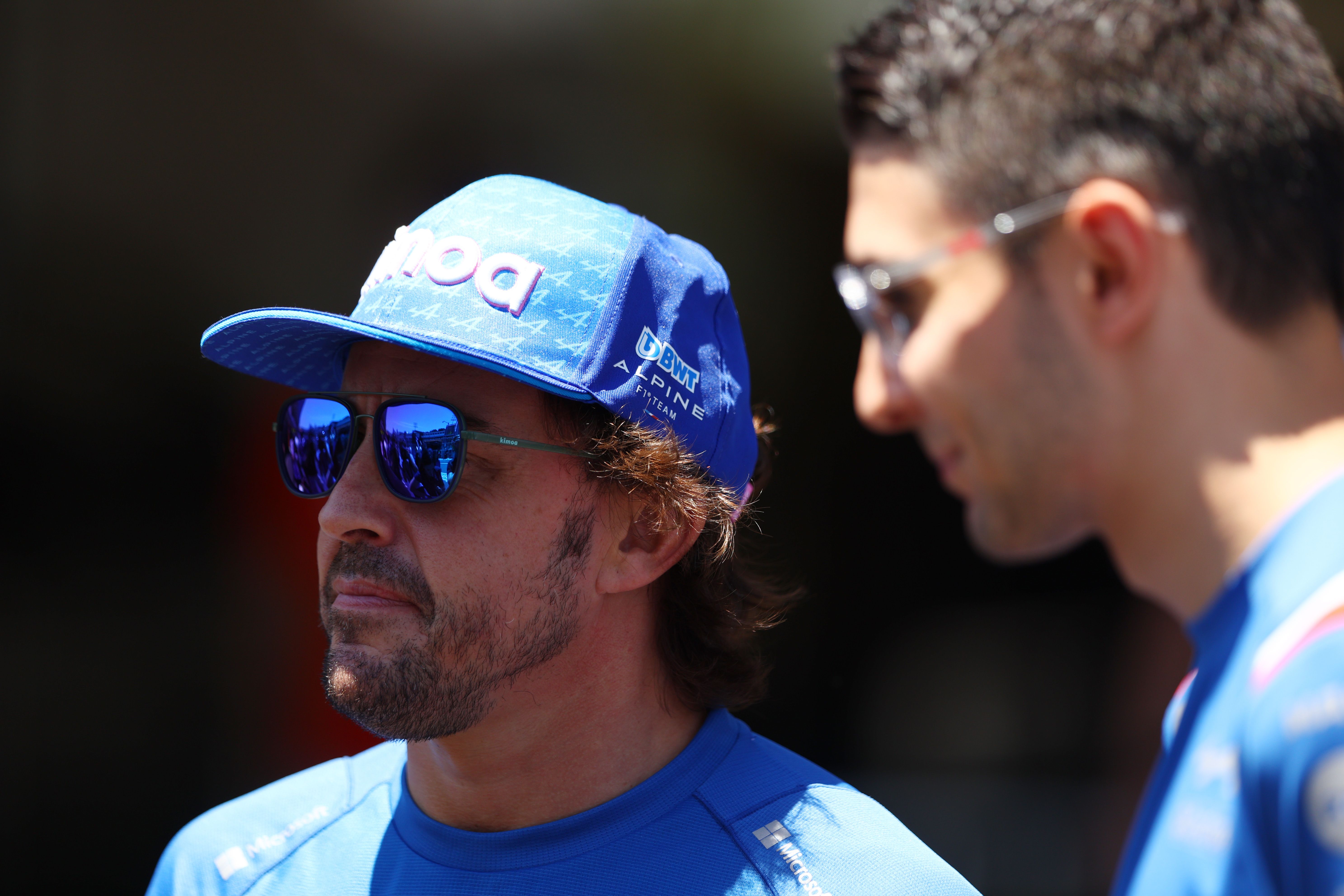 Fernando Alonso &amp; Esteban Ocon in Baku