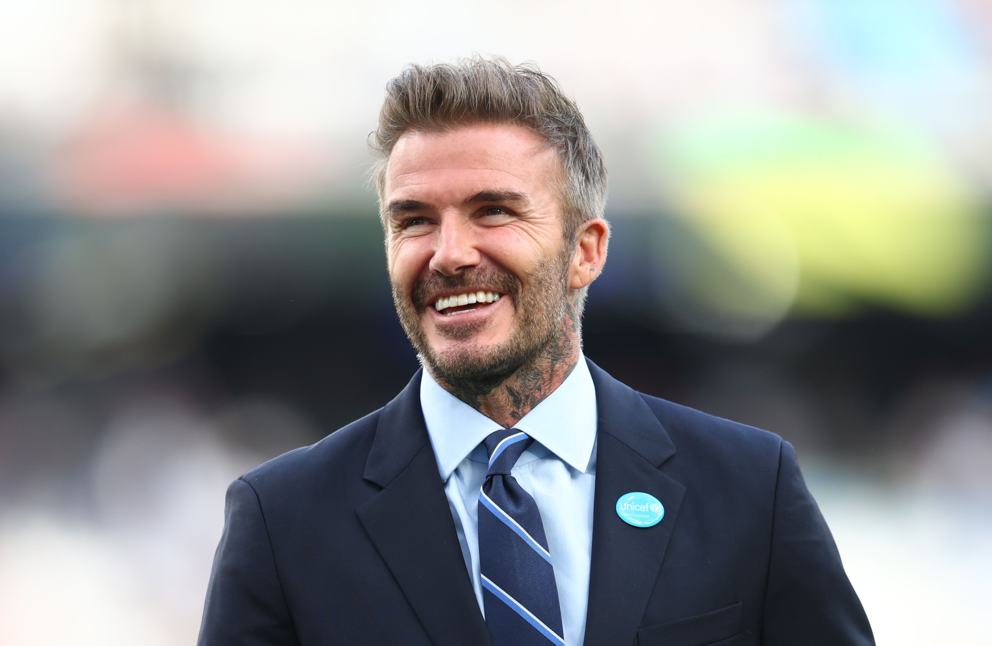 England football legend David Beckham