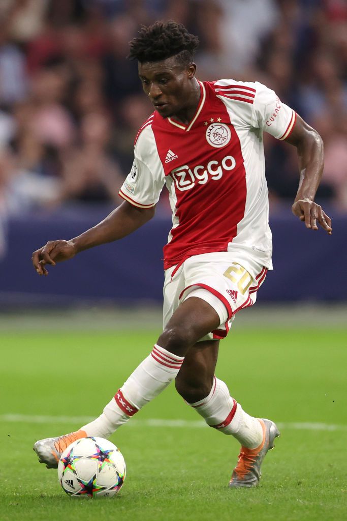 Mohammed Kudus in action for Ajax
