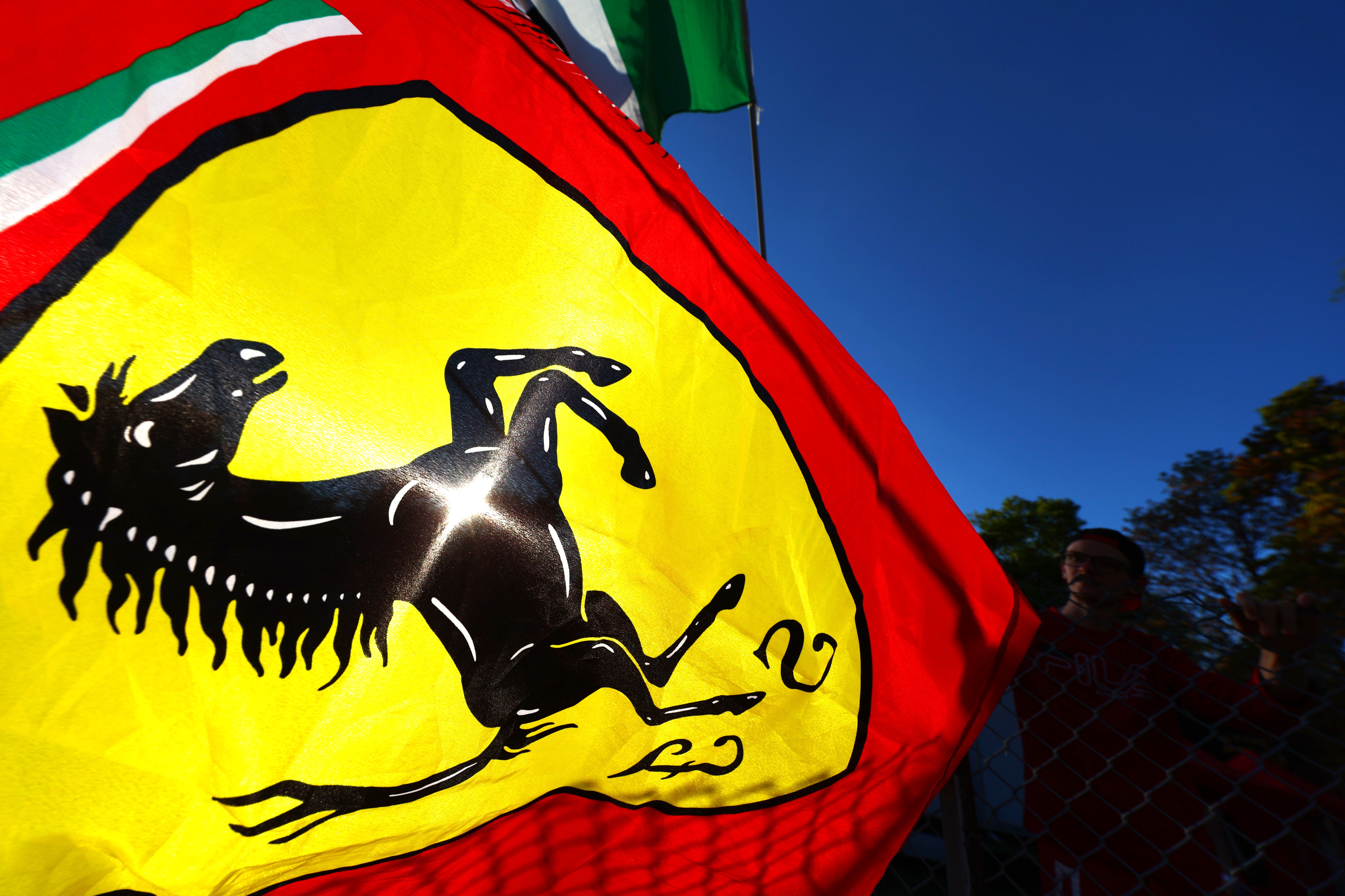 Ferrari flag at Monza