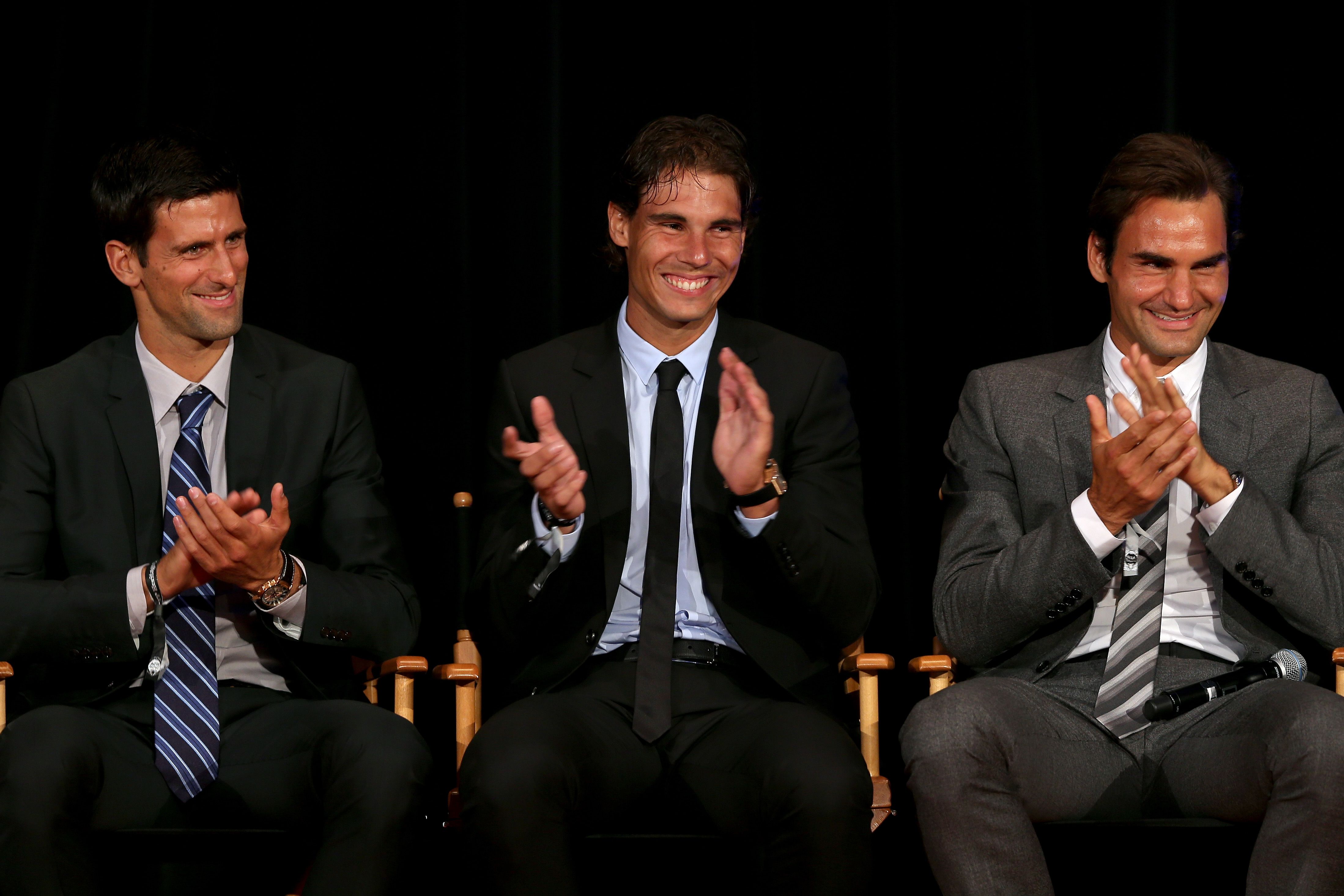 Djokovic, Nadal &amp; Federer