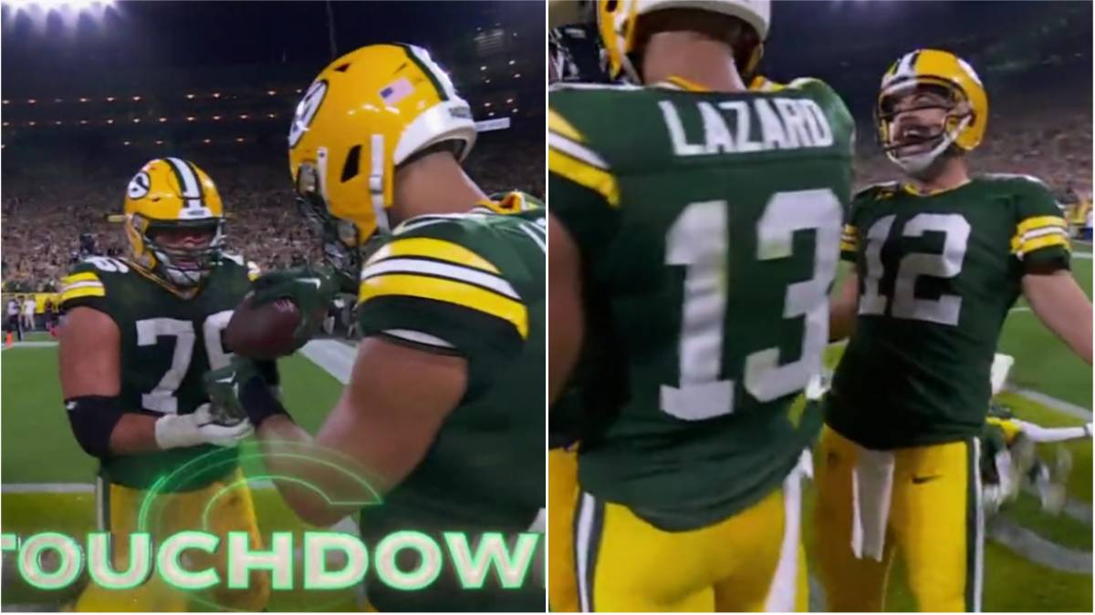 Green Bay Packers: Fans buzz over team's ode to Aaron Rodgers during ...