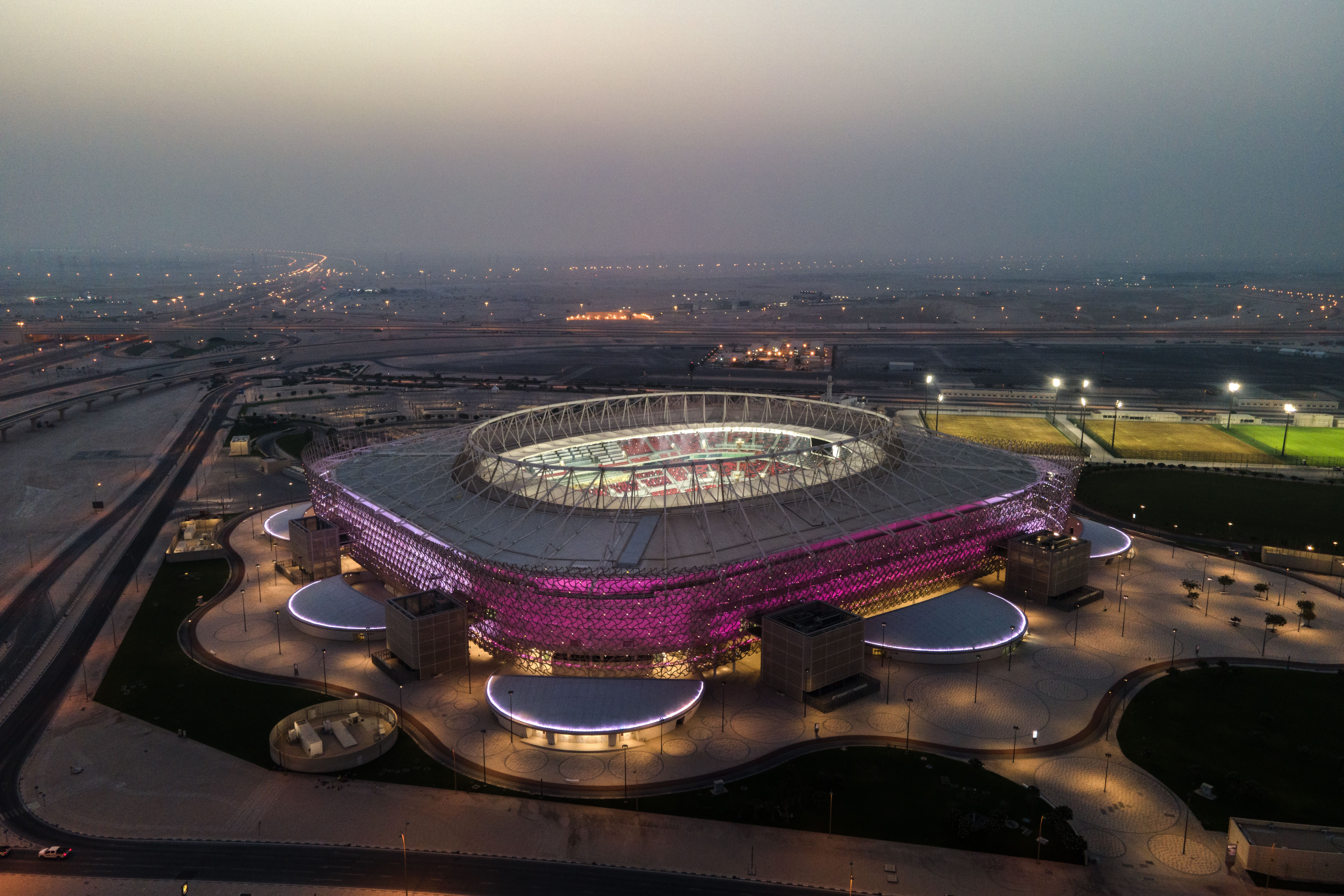 World Cup 2022 venue in Doha, Qatar.