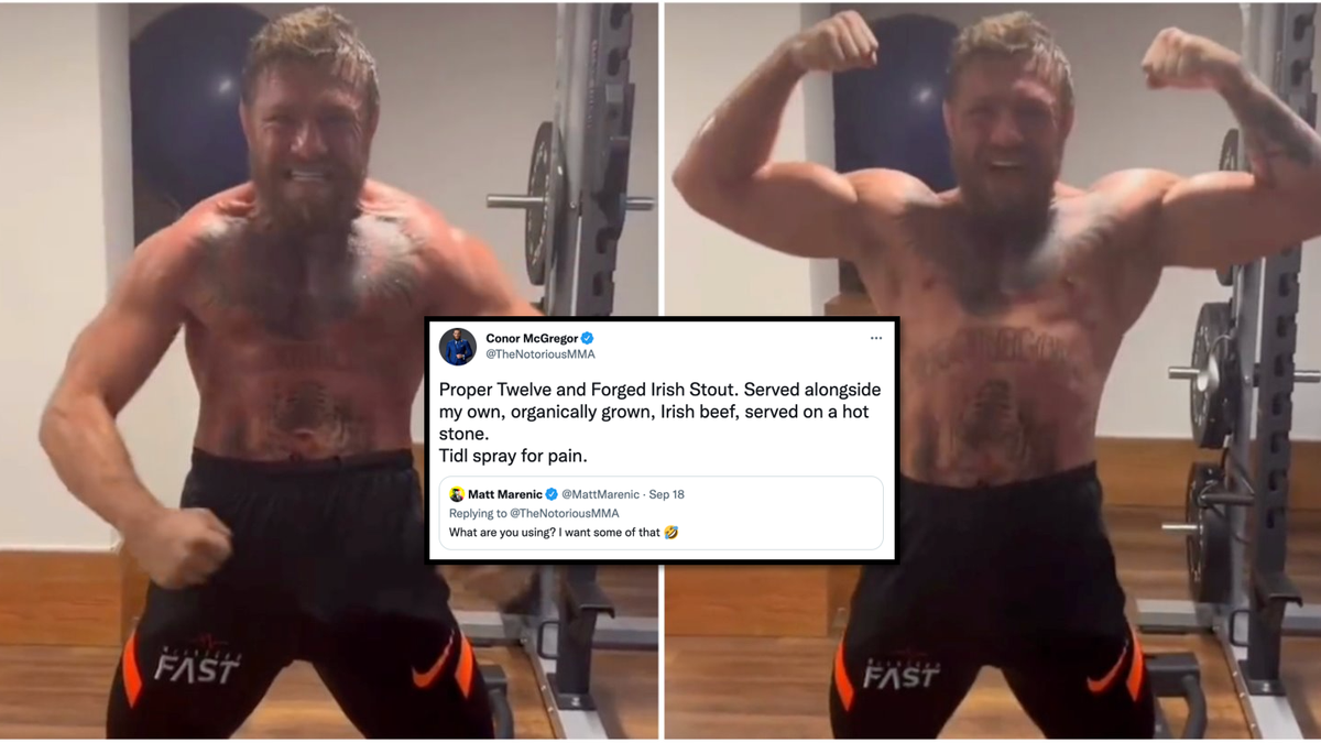 Conor McGregor responds to steroids accusation during UFC absence
