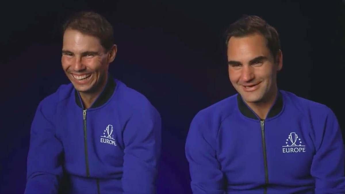 Roger Federer and Rafa Nadal's wholesome response to playing doubles again