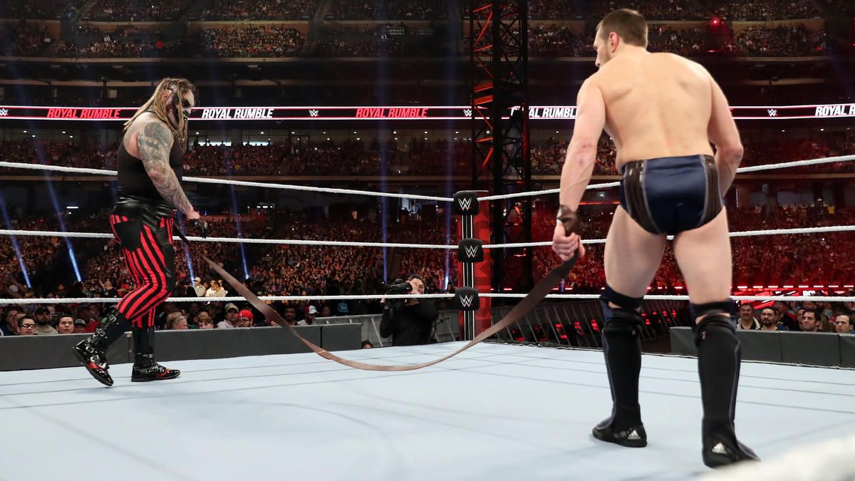 The Fiend vs Daniel Bryan in a WWE Strap Match