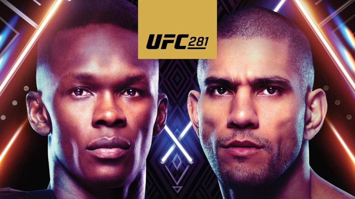Official poster for UFC 281 Poster Adesanya vs Pereira