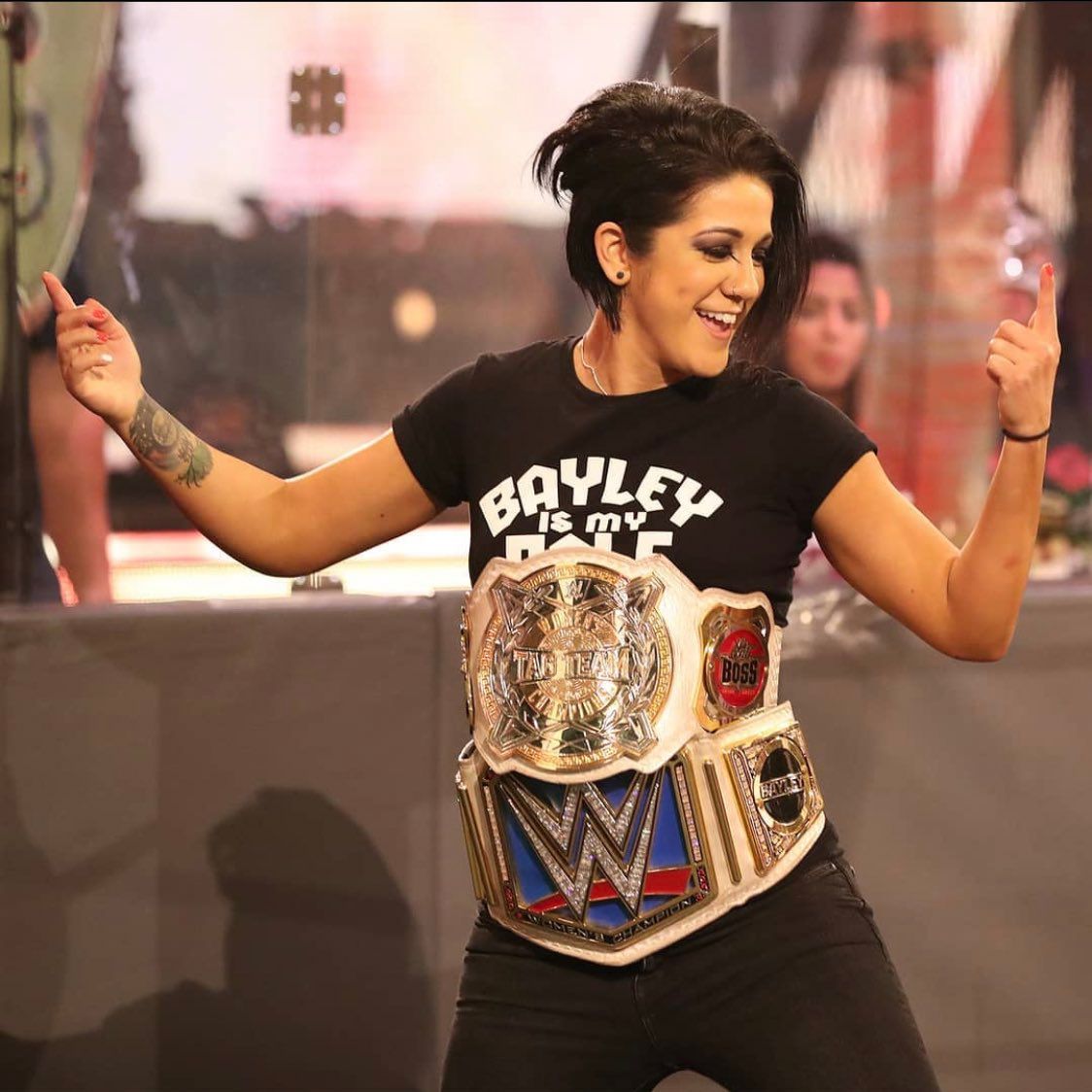 Bayley has won multiple titles in WWE