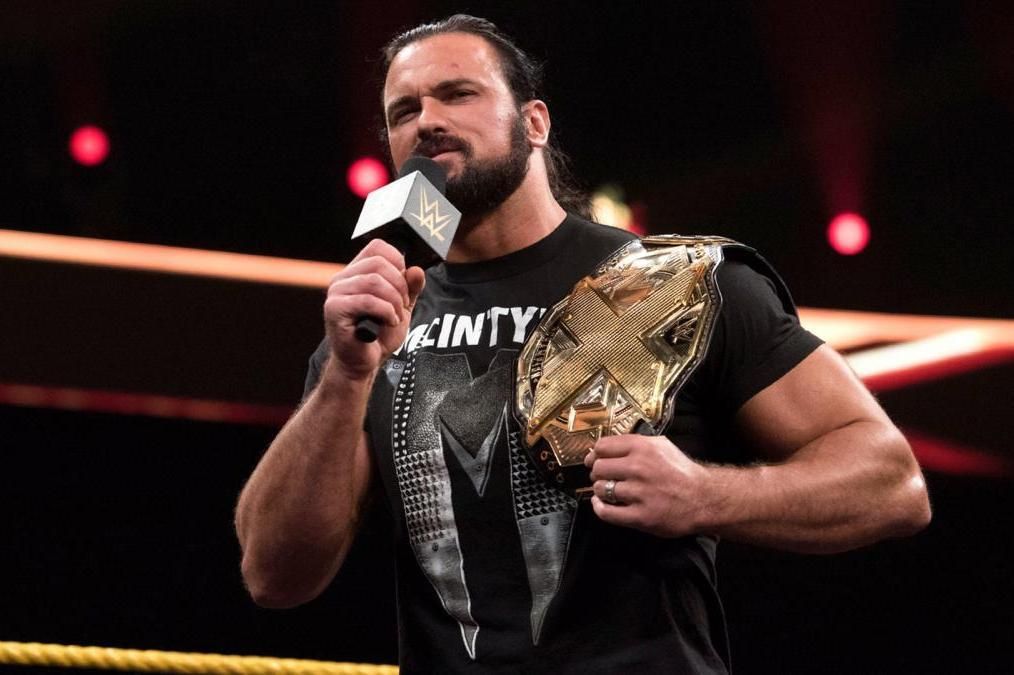 Drew McIntyre won the NXT Title in 2017 after his WWE return