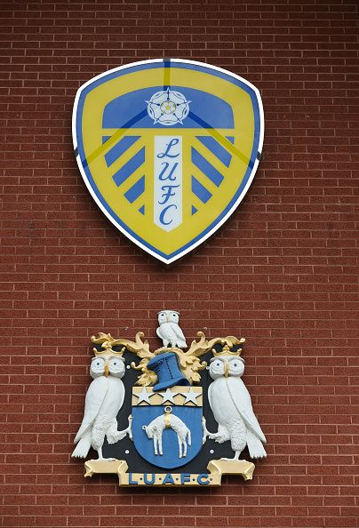 Leeds' iconic club badge.
