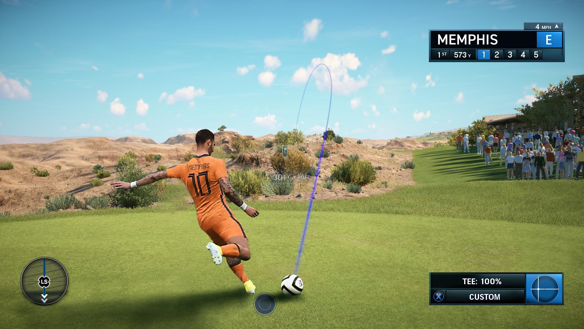 Footgolf concept mode in FIFA