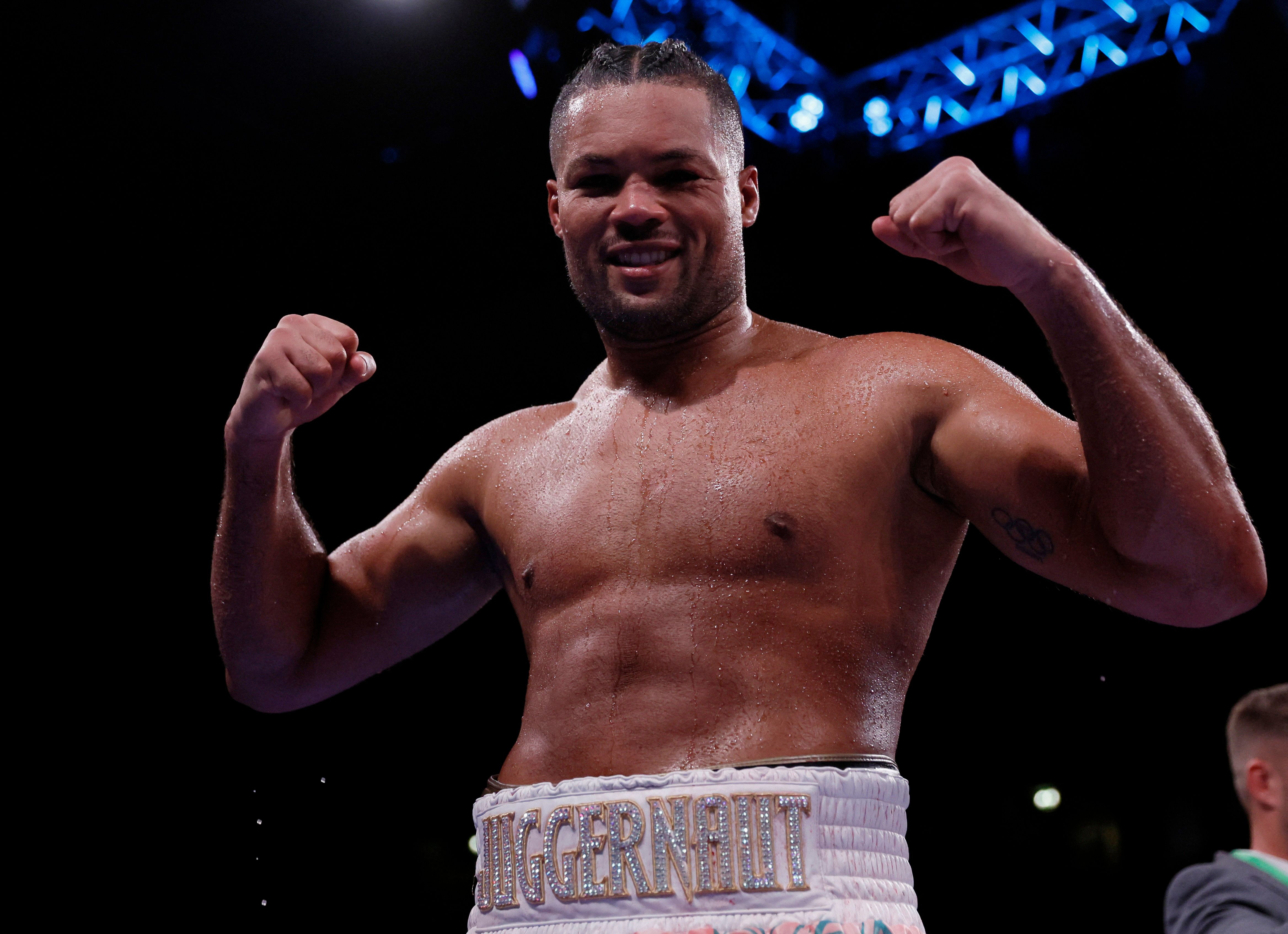 Joe Joyce says Oleksandr Usyk should vacate 'if he doesn't want to fight me'