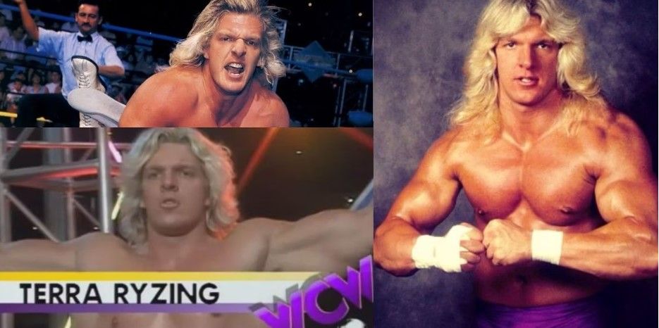 Triple H appeared in WCW as &quot;Terra Ryzing&quot;