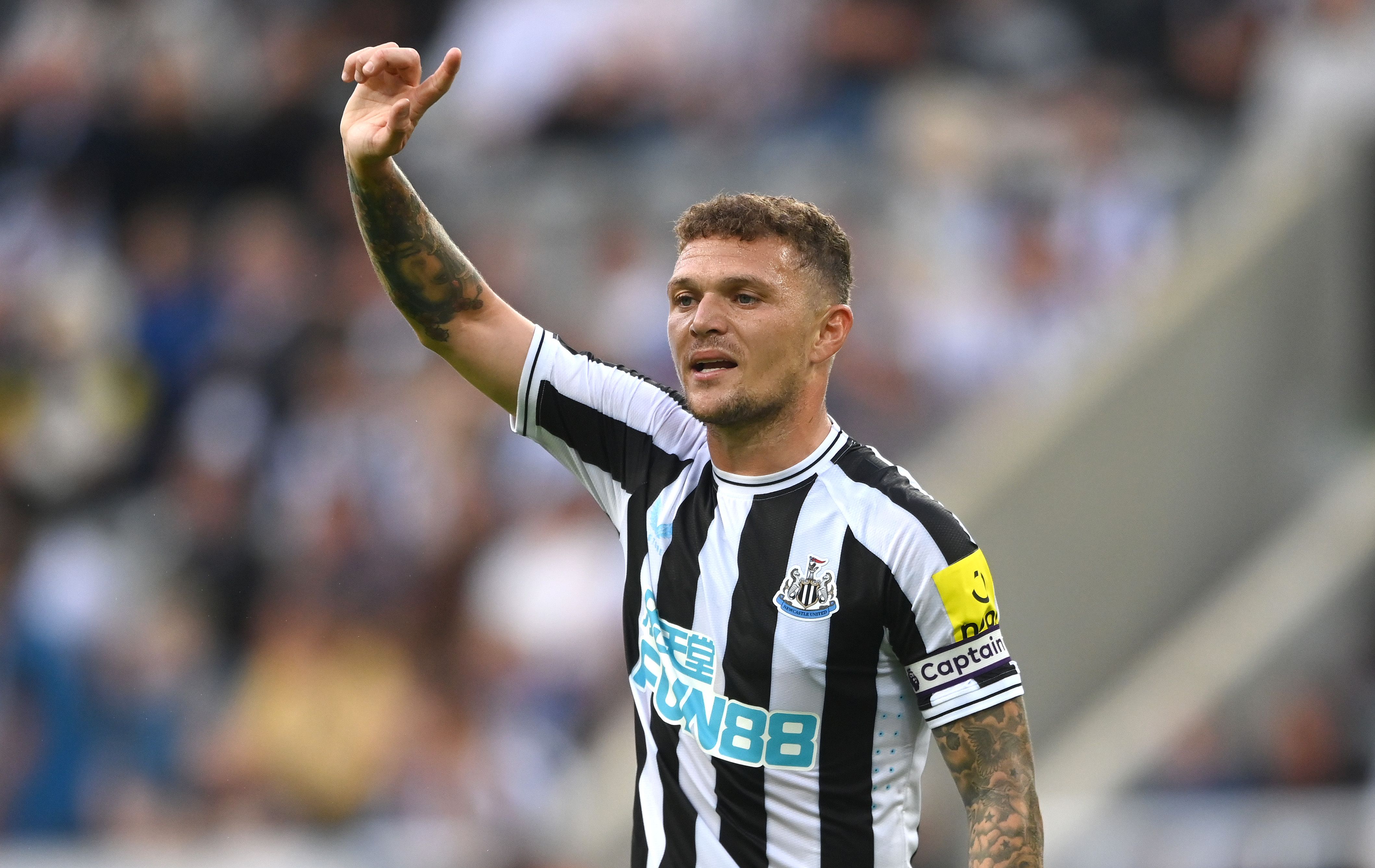 Trippier in action for Newcastle