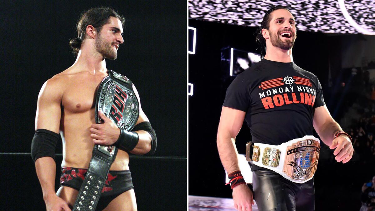 Seth Rollins wrestled as Tyler Black in Ring of Honor