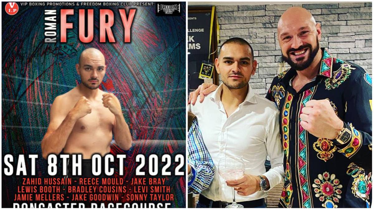 Tyson Fury's brother, Roman, to make pro debut next month in Doncaster