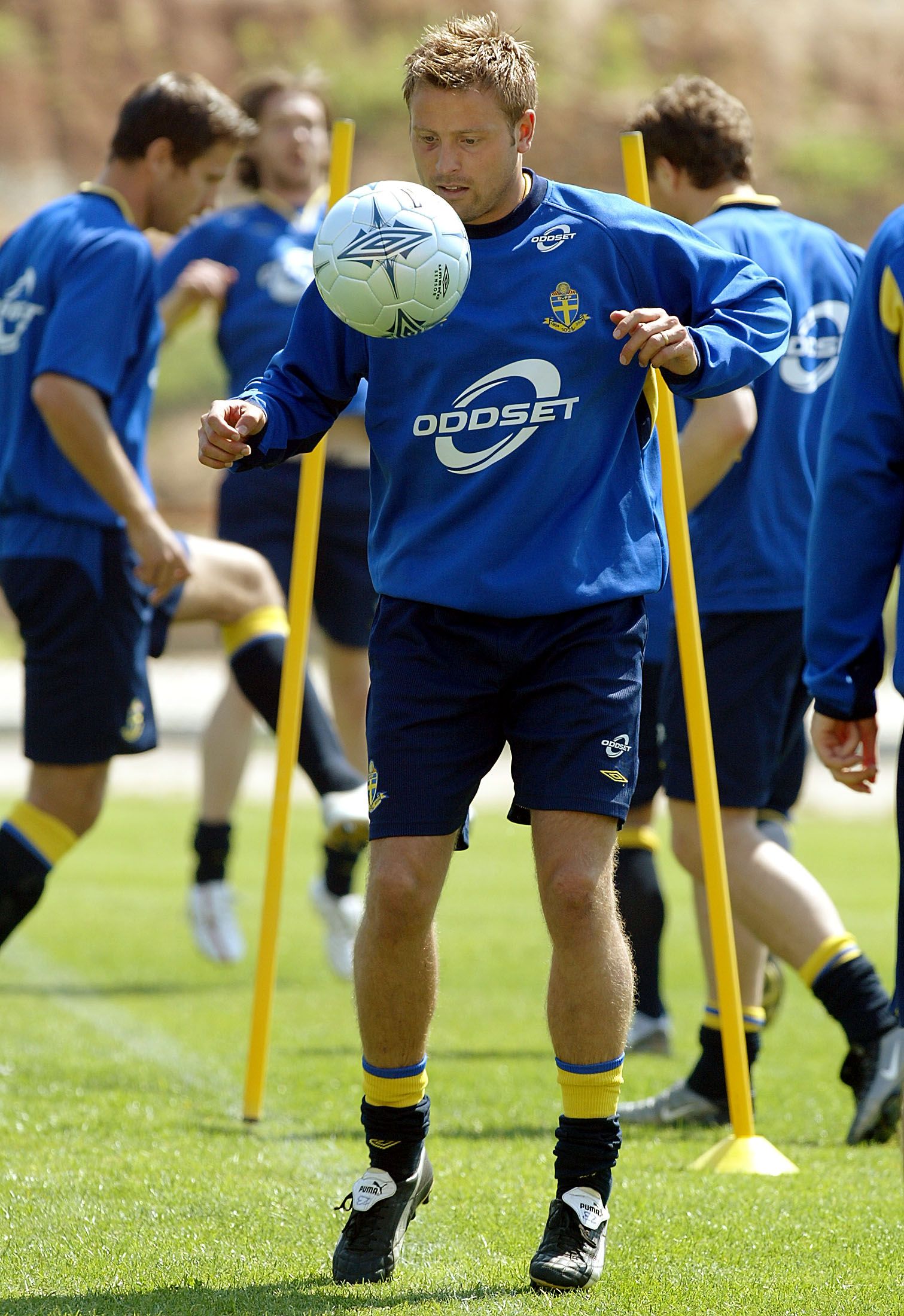 Wahlstedt training for Sweden.