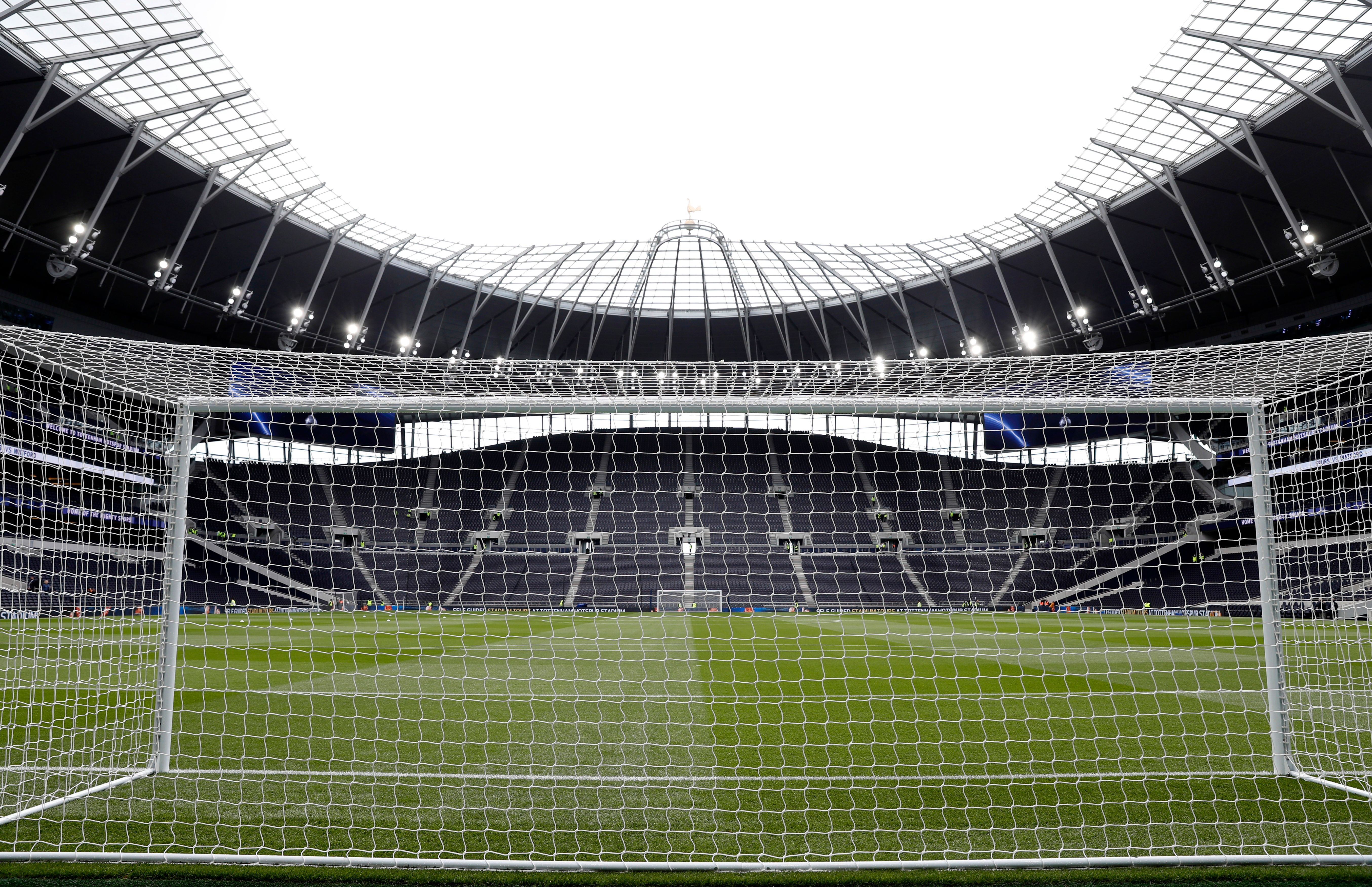 The Tottenham Hotspur Stadium.