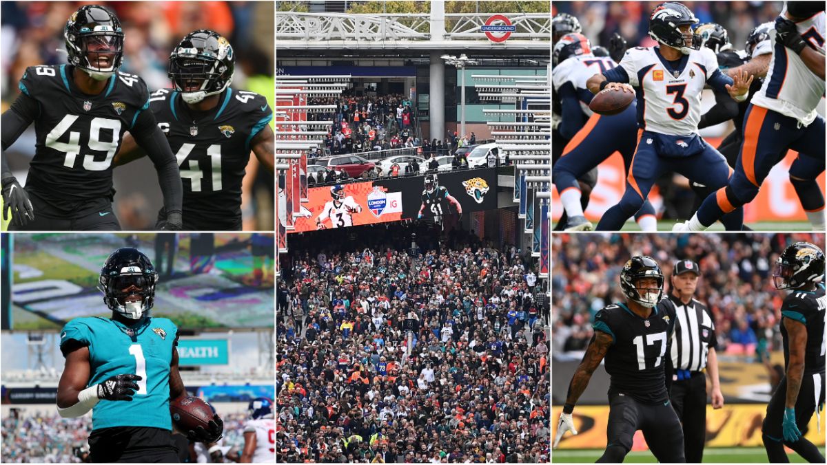 NFL: Denver Broncos twice come from behind to beat Jacksonville Jaguars  21-17 at Wembley - BBC Sport