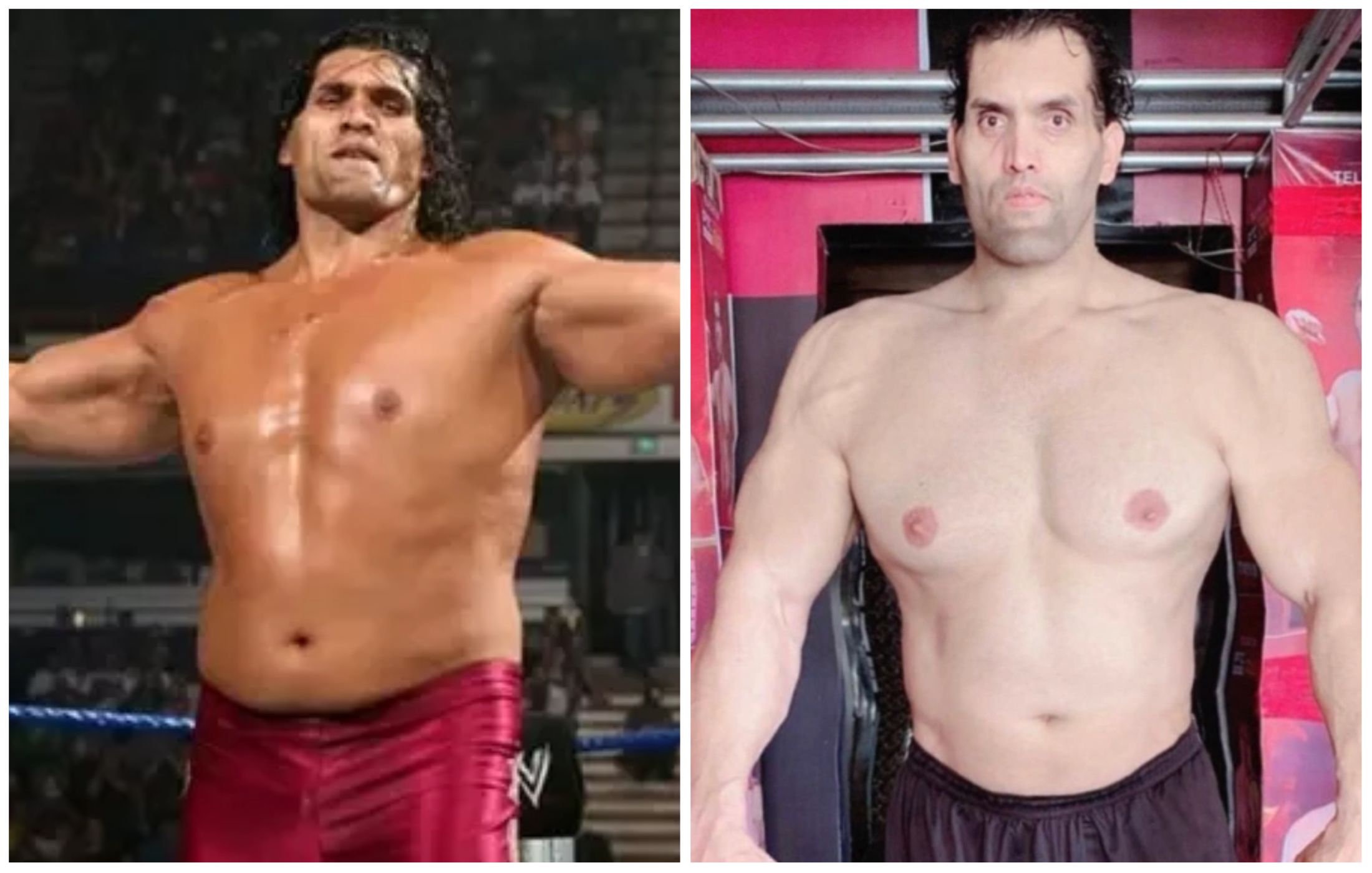 The Great Khali's body transformation