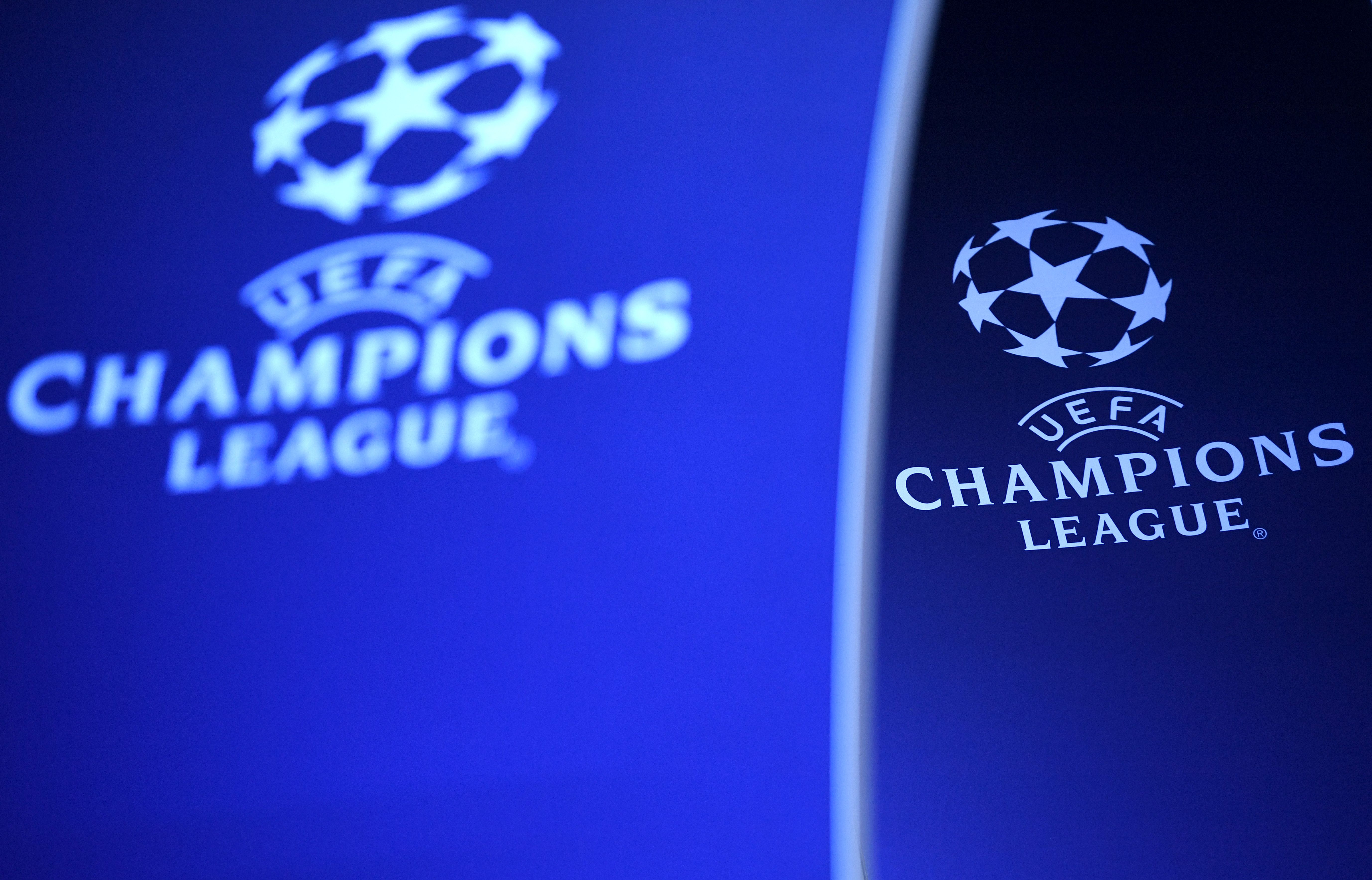 The official UEFA Champions League logo