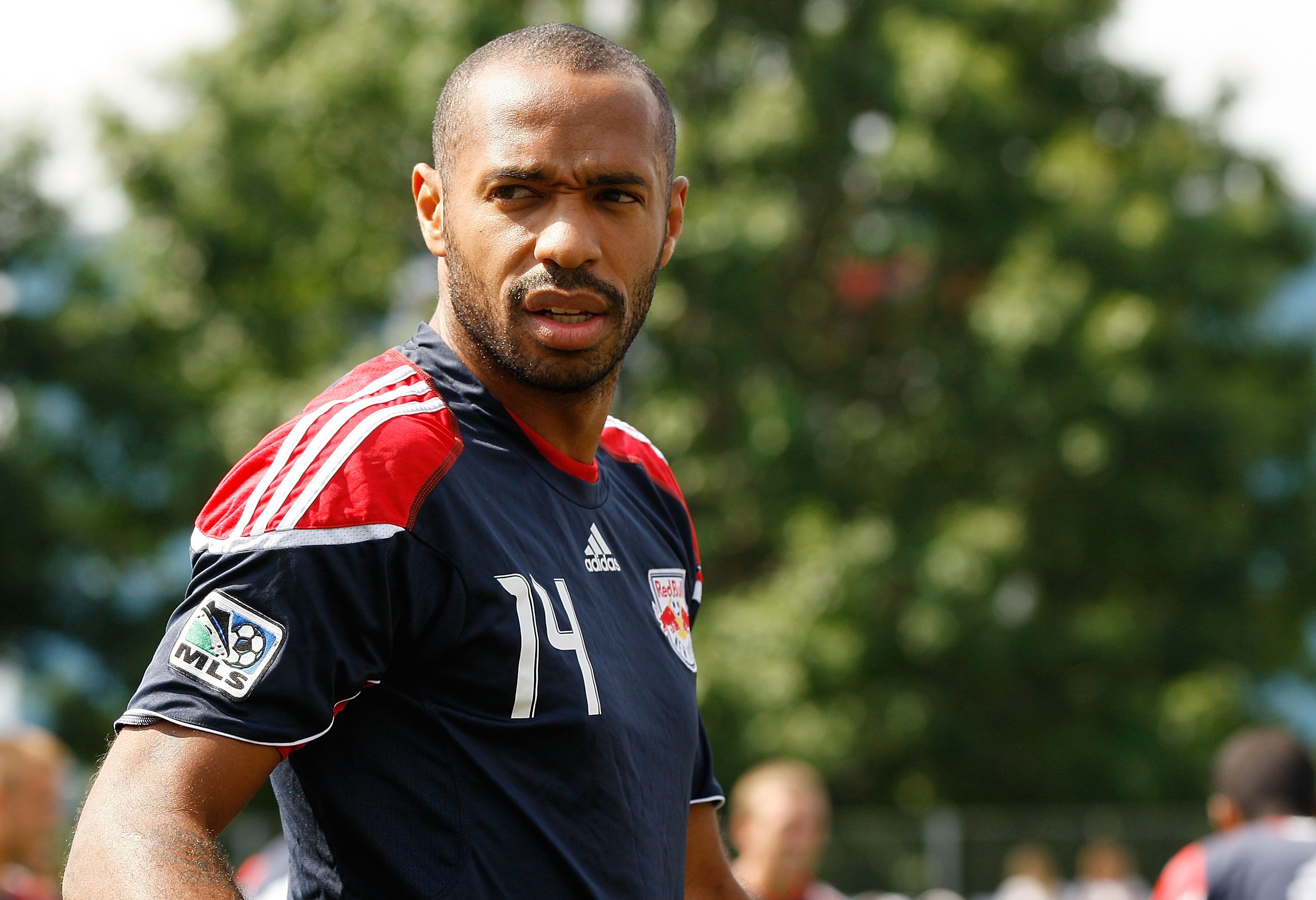 Thierry Henry during his spell with New York Red Bulls