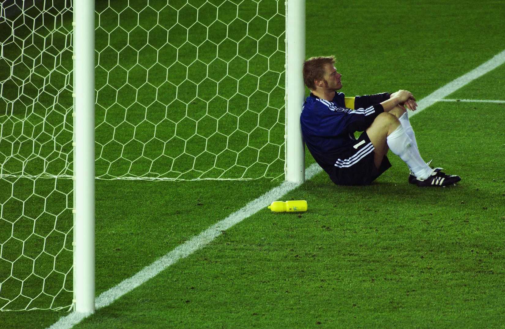 Oliver Kahn in the 2002 World Cup final