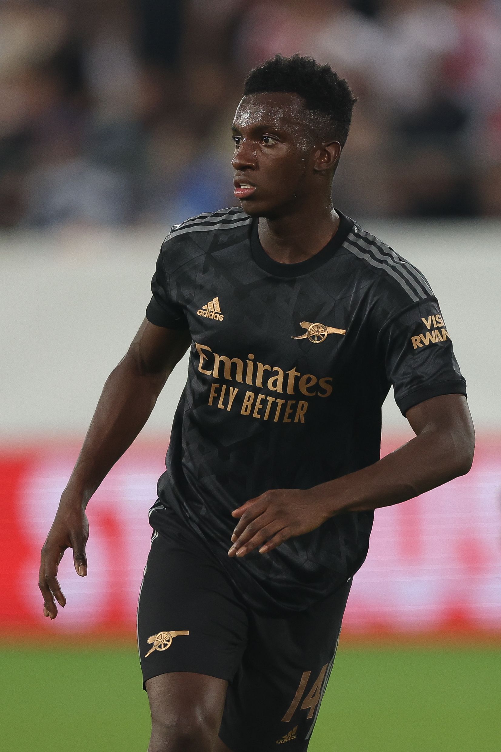Nketiah in action for Arsenal.