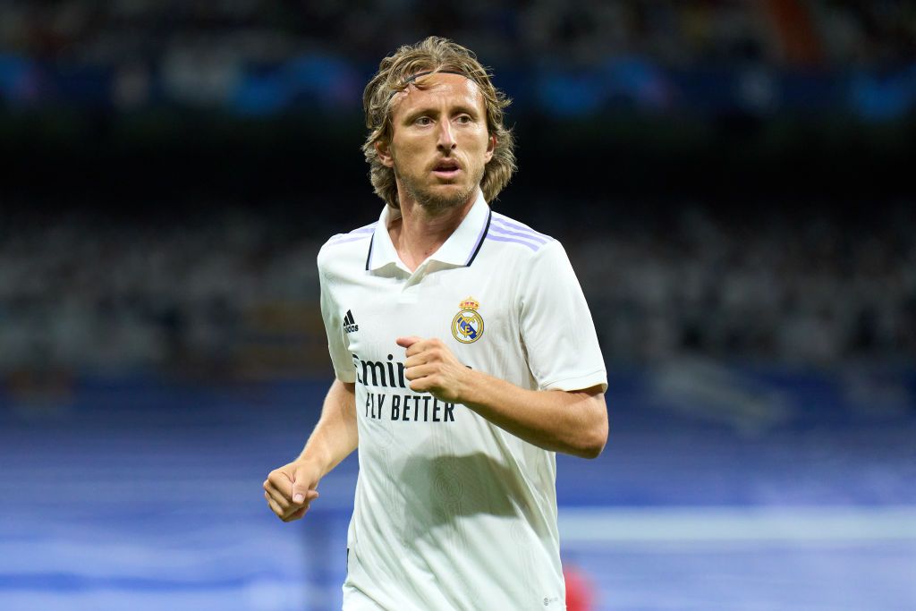 Luka Modric in action for Real Madrid