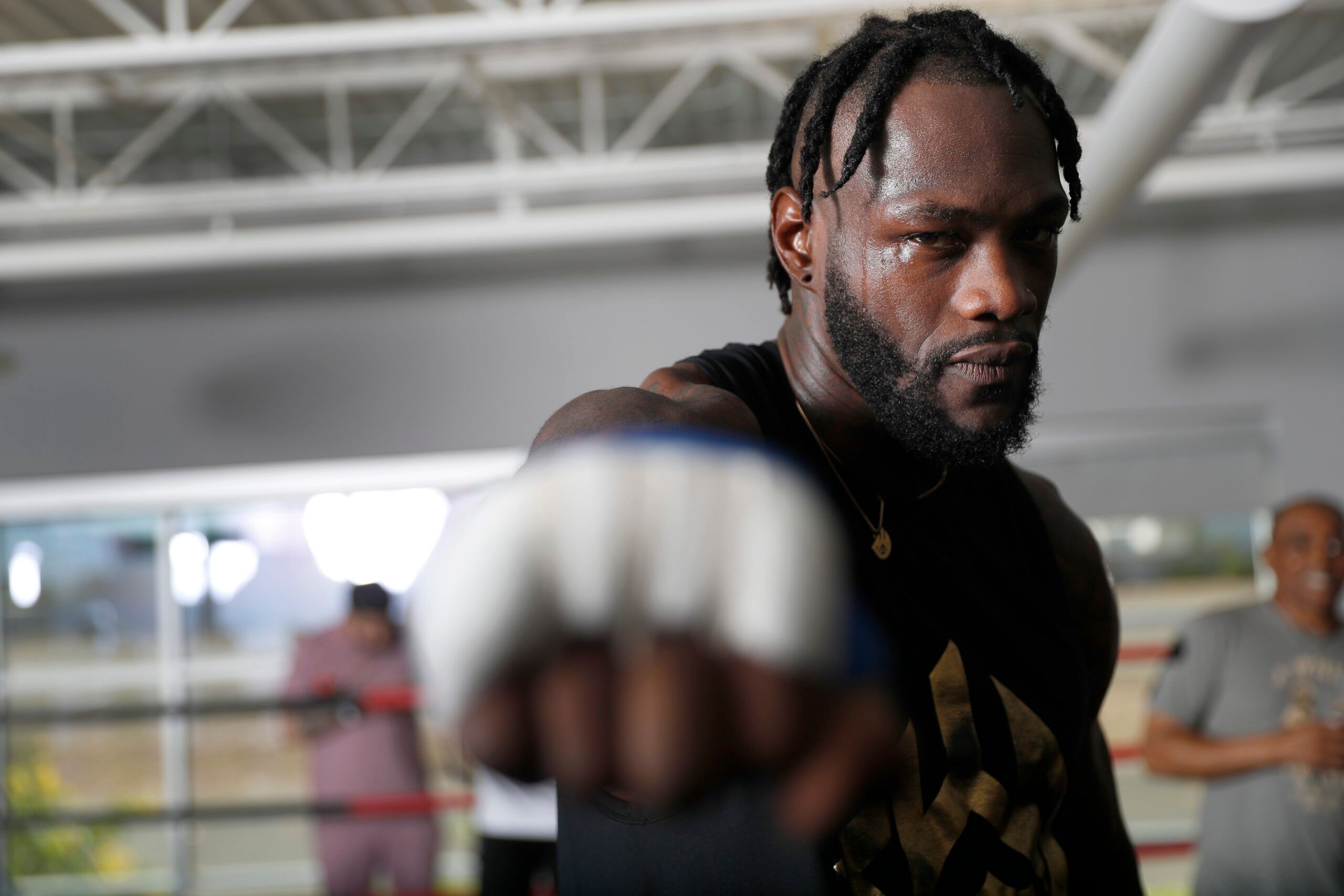 Deontay Wilder unveils bulked up body transformation ahead of