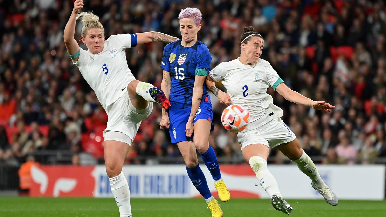 England star praised for fearless performance in historic Wembley win v USA