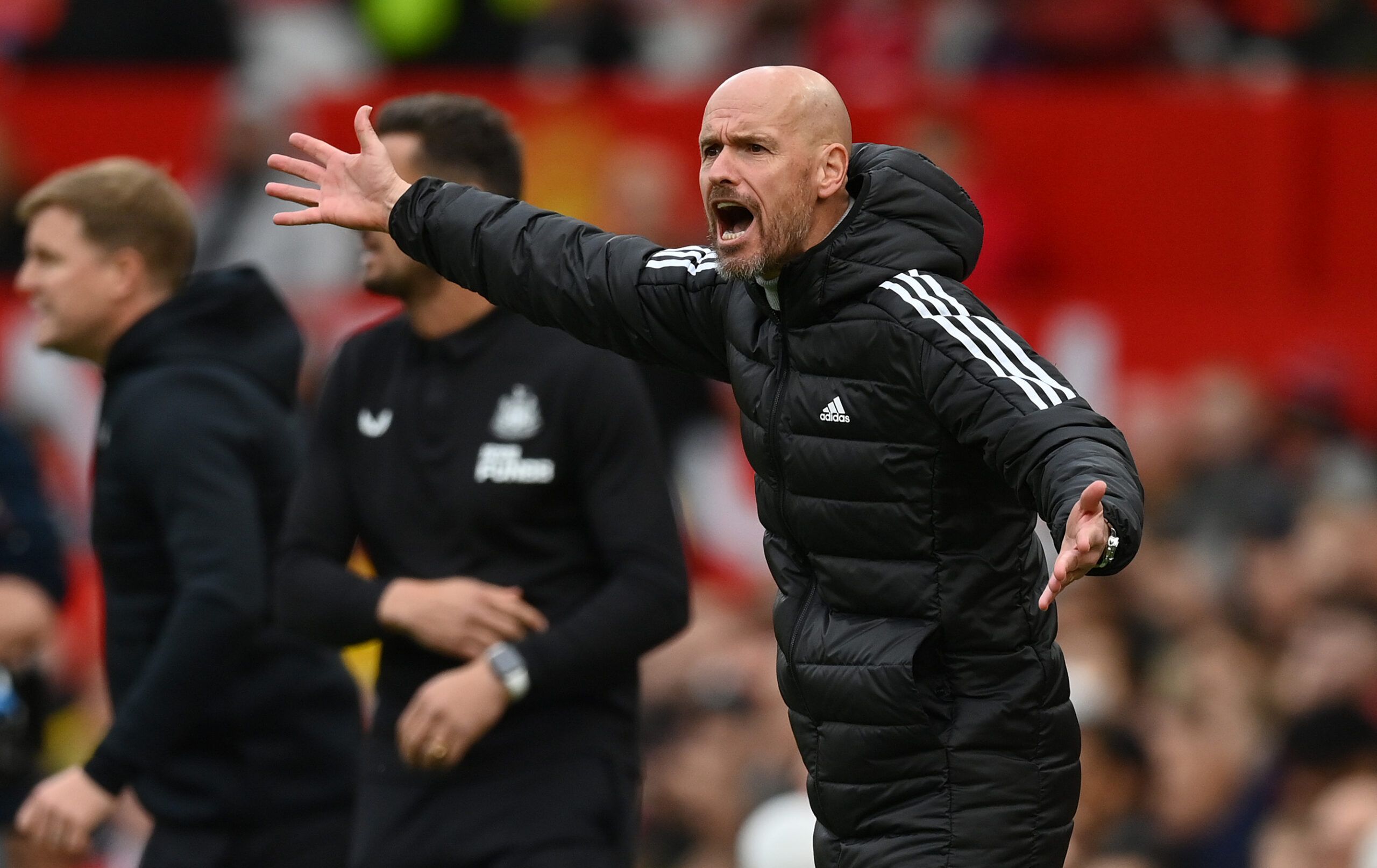 Erik ten Hag was frustrated after 0-0 draw v Newcastle