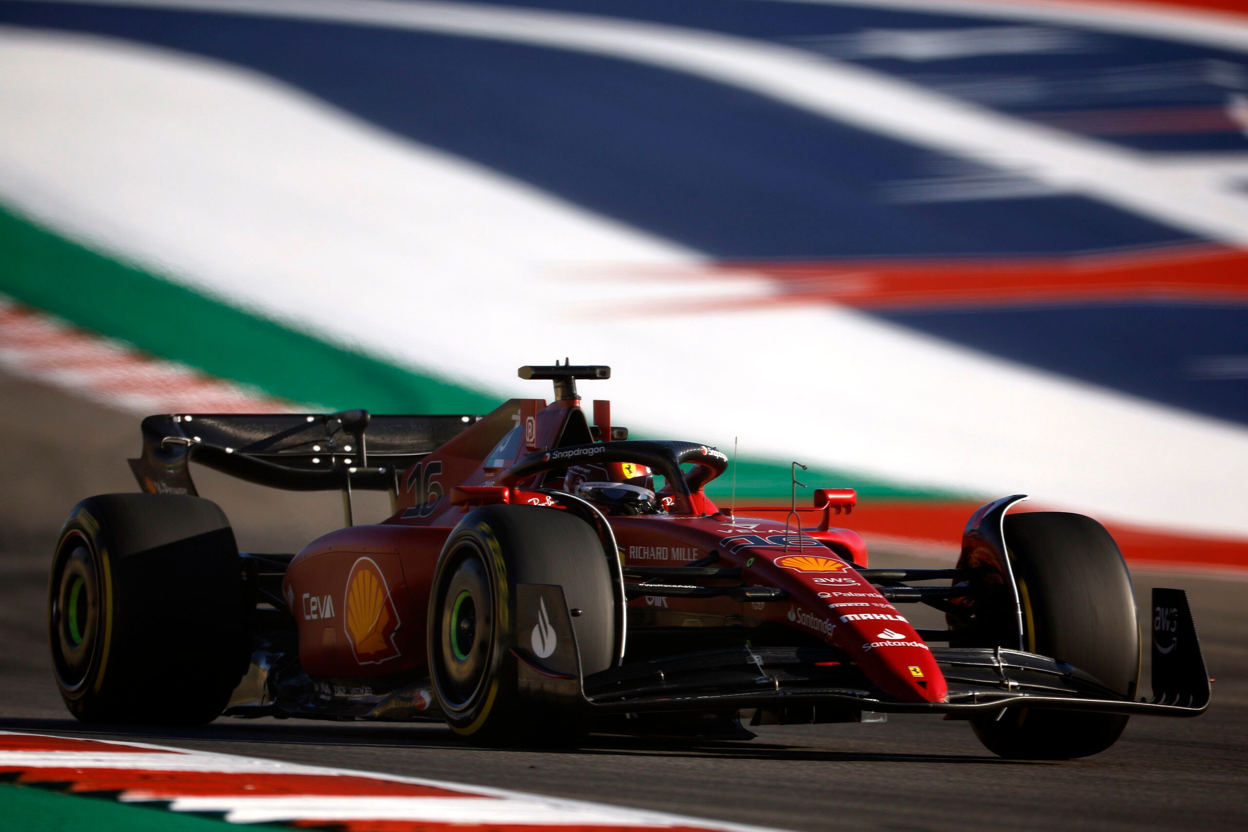 United States GP: Charles Leclerc tops FP2